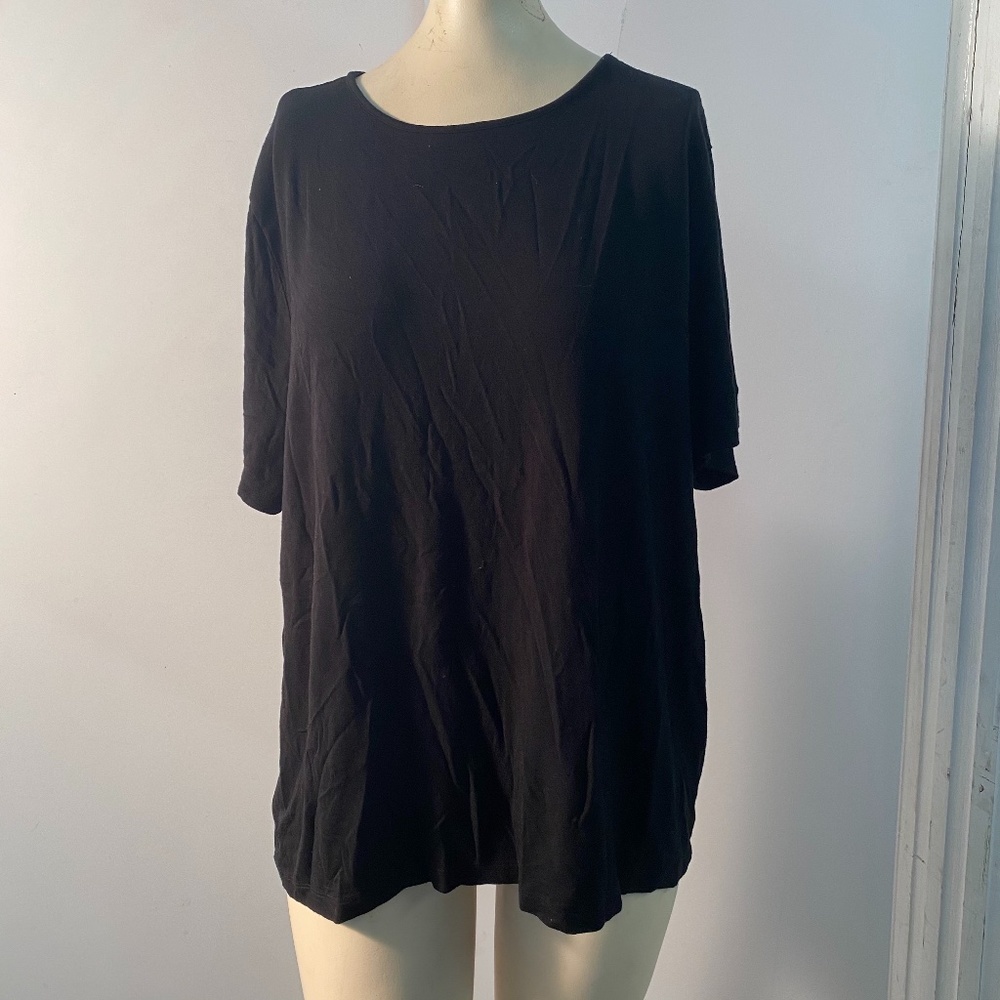Black over sized t-shirt
